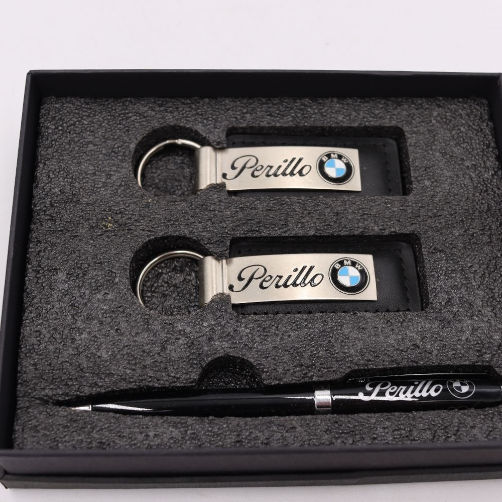 BMW Key Chains and Pen Gift Set OEM Collectable Set New in Box
